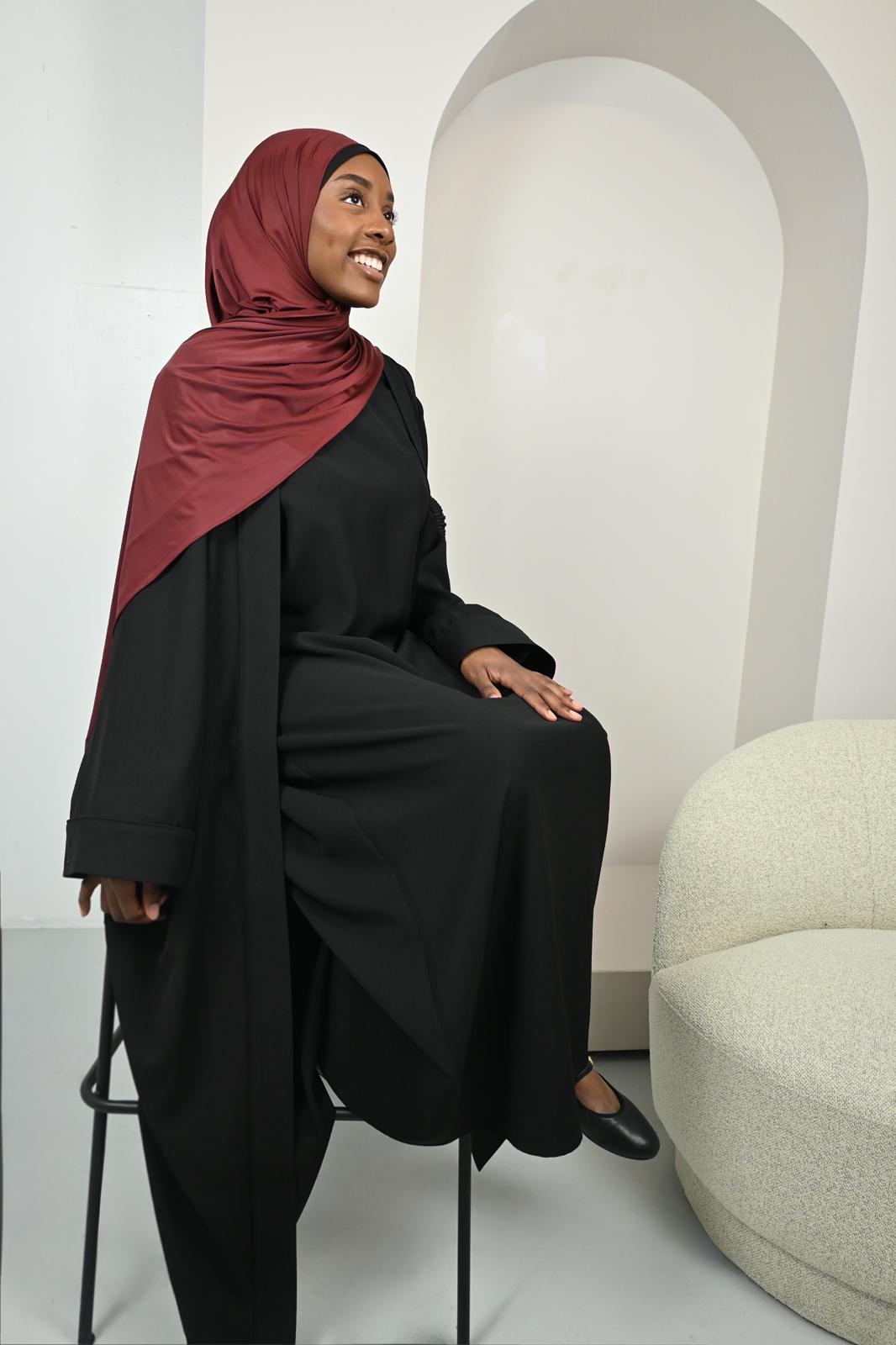 Liquid Jersey Sultana - Bordeaux Profond