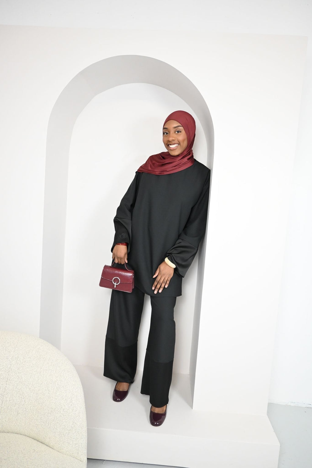 Ensemble Satina - L'élégance simplifiée - Noir