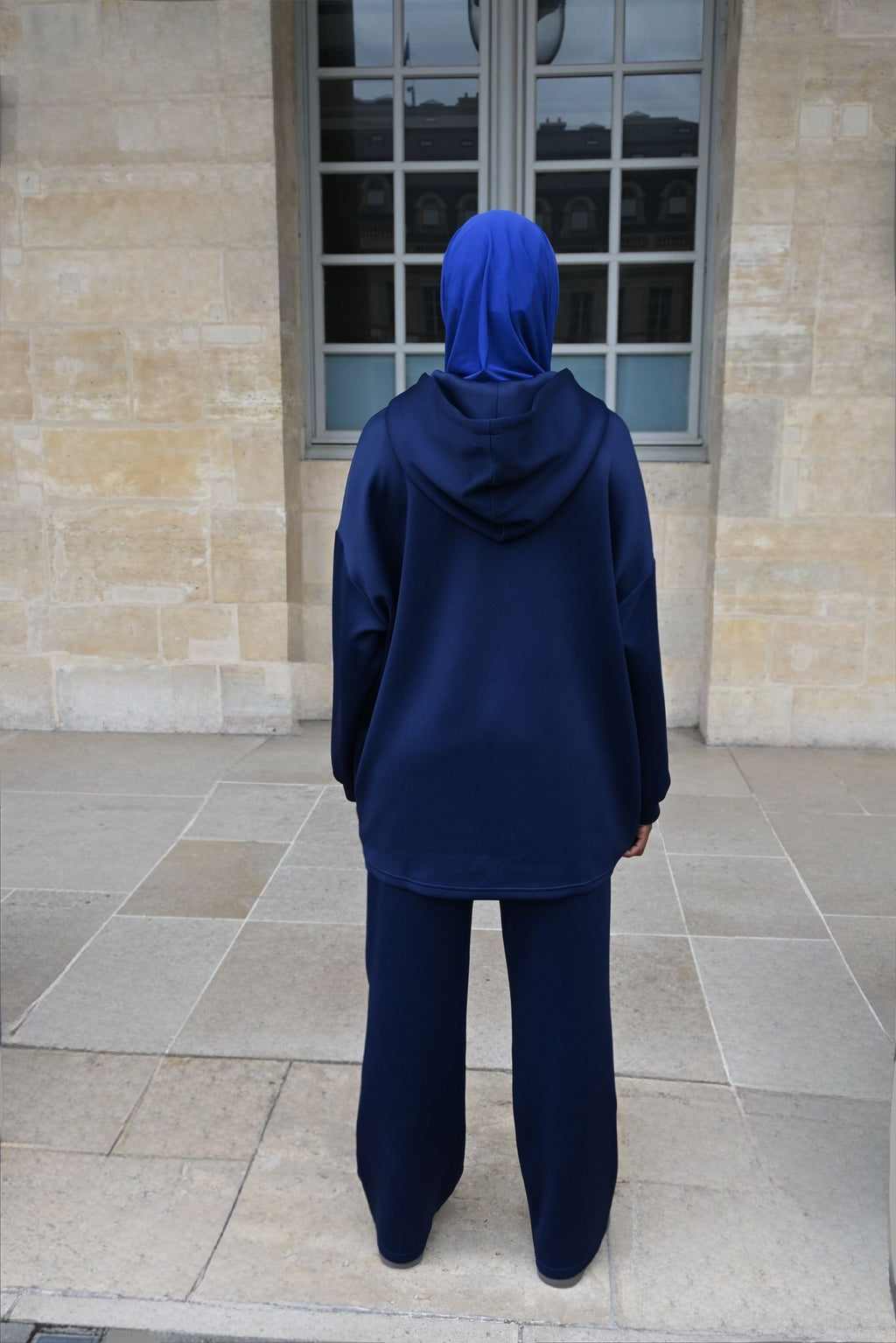 Sahar – Ensemble à l’allure sport-chic - BLEU MARINE