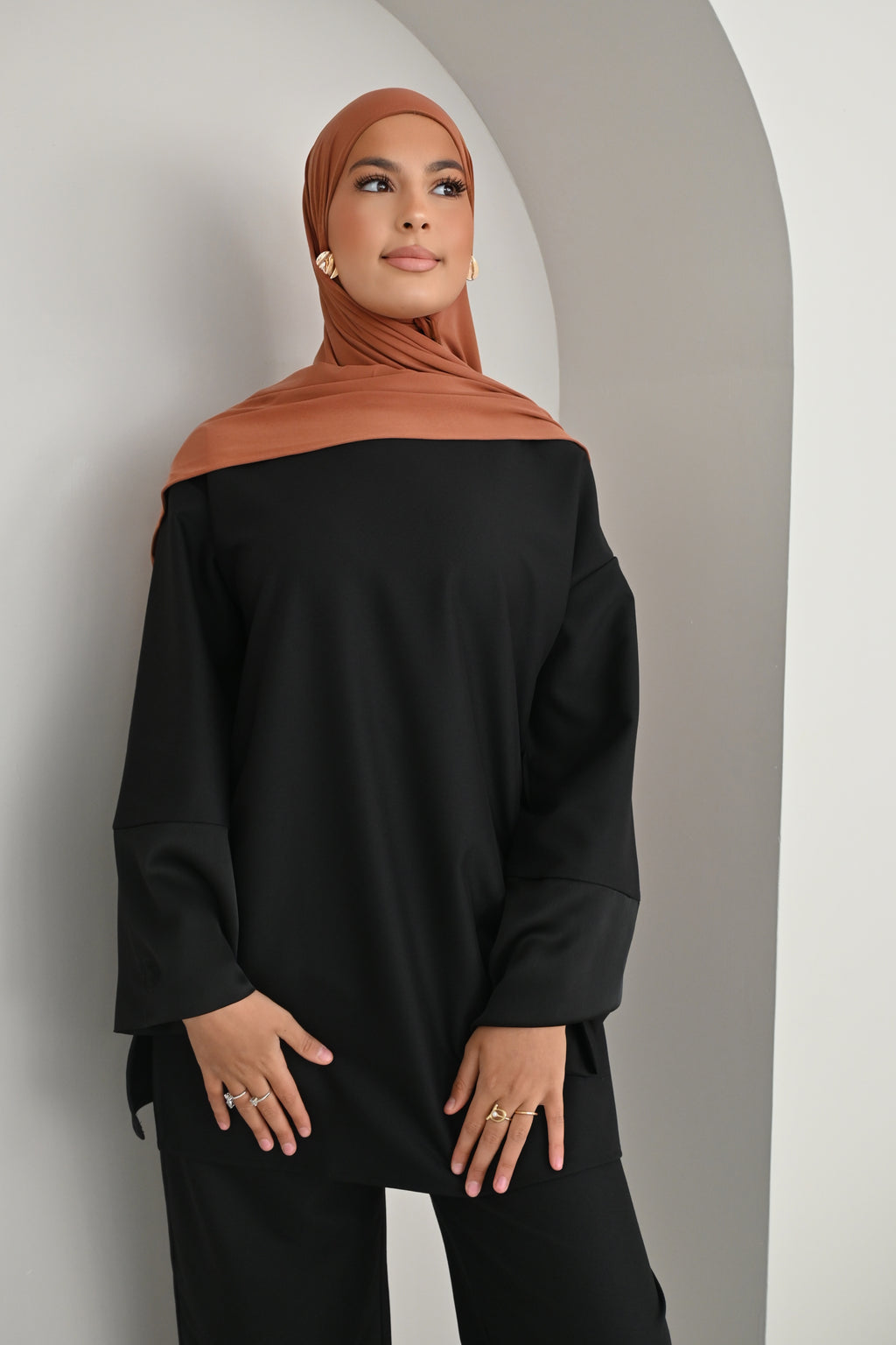 Breathable Jersey Sultana - Terracotta