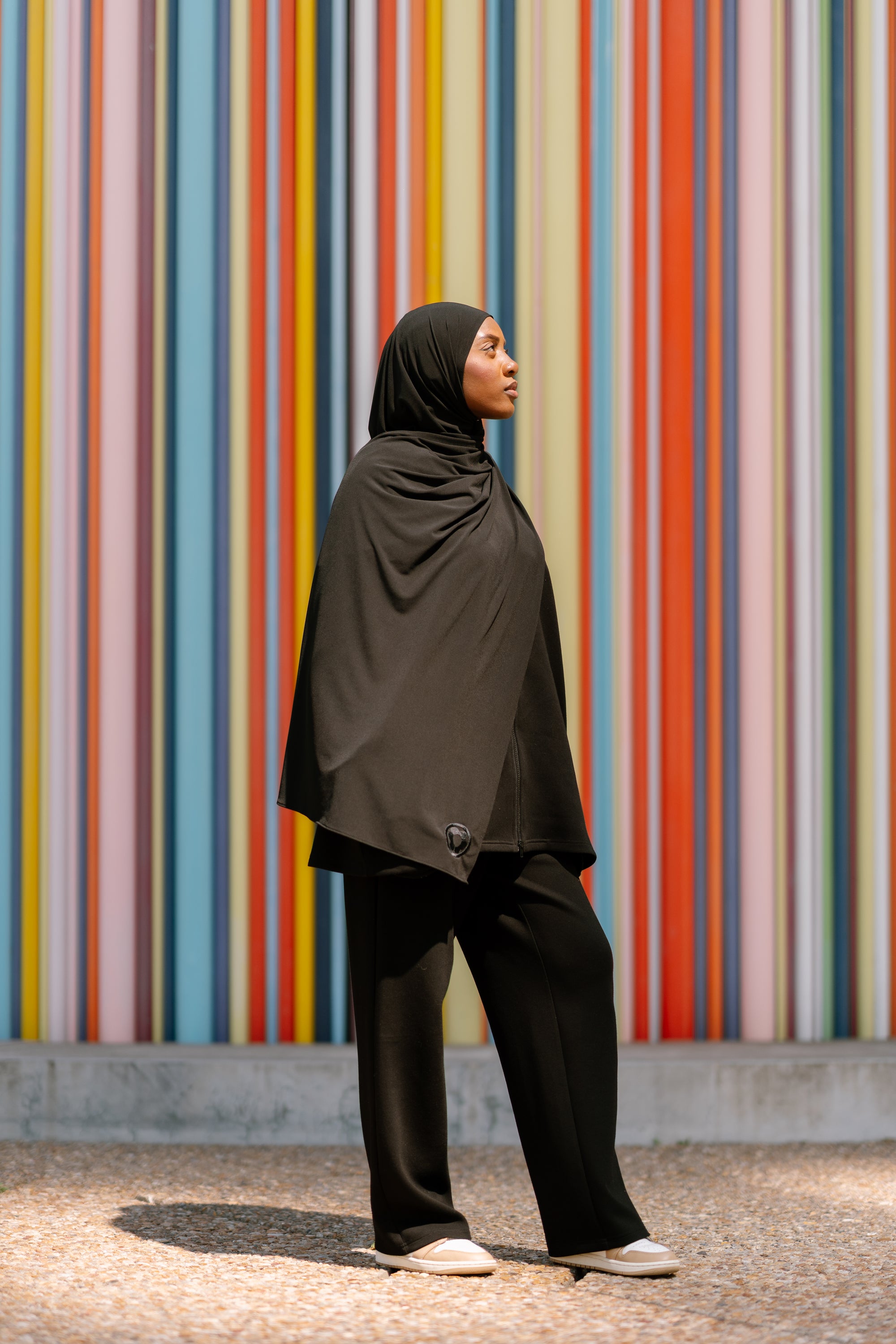 Sublime Jersey, le voile qui épouse vos gestes - NOIR