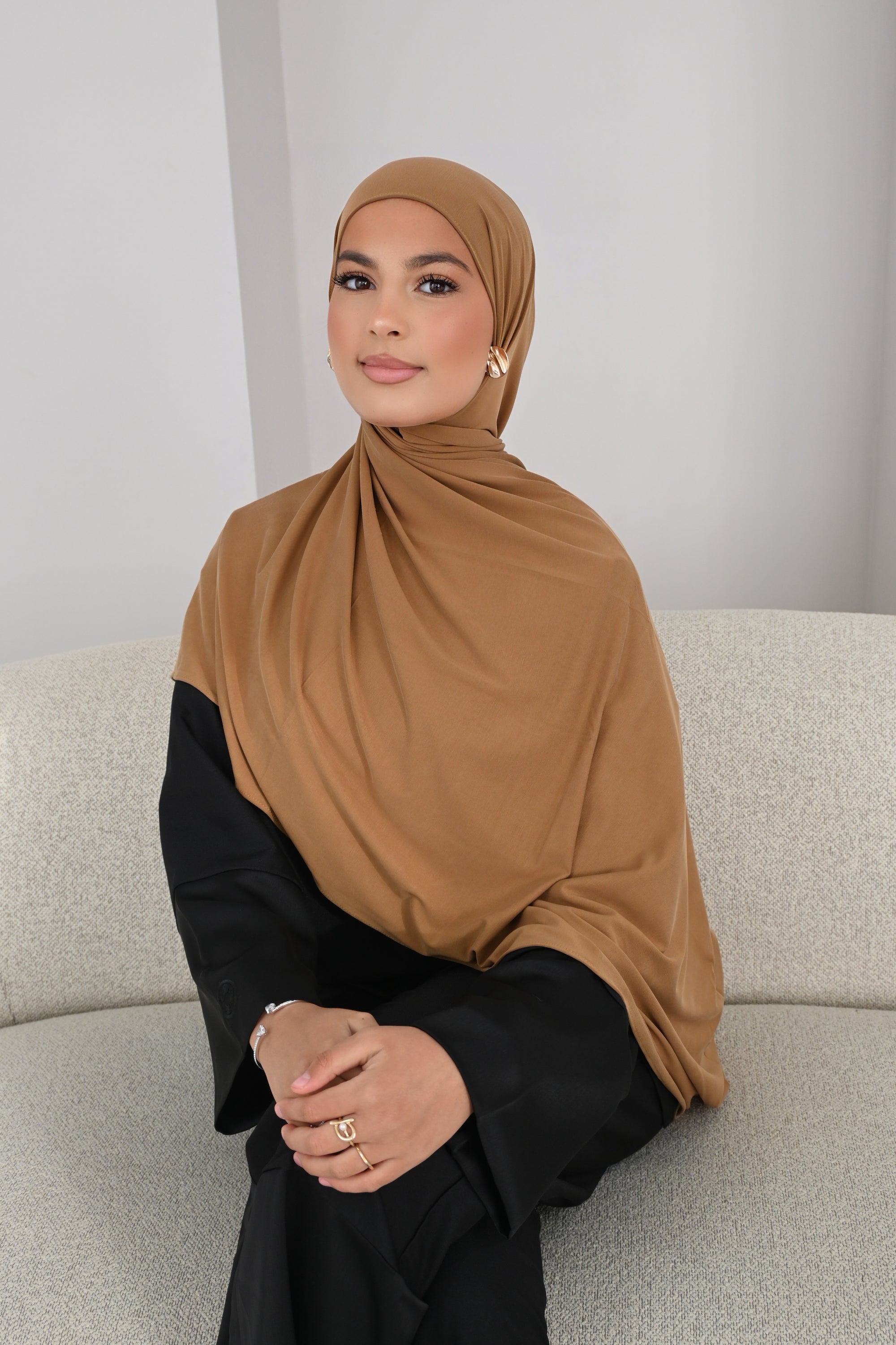 Breathable Jersey Sultana - Ocre